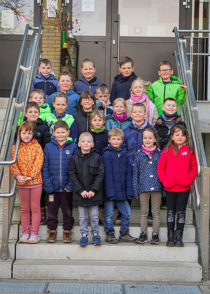 Bild von den Kindern der 2.Klasse